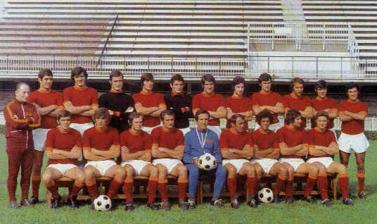 La rosa della Roma 1971-1972