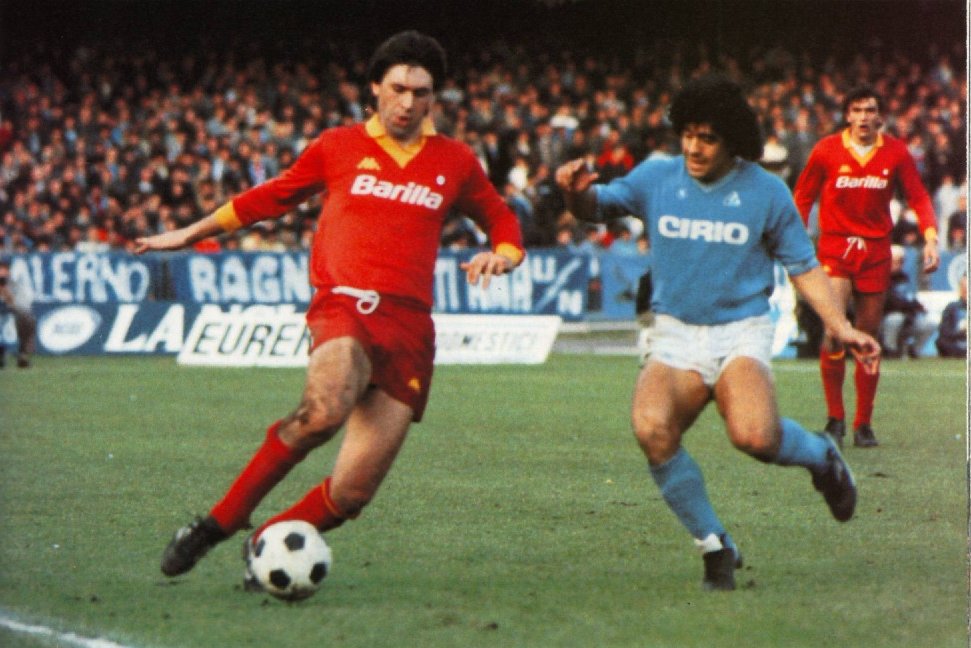Ancelotti e Maradona