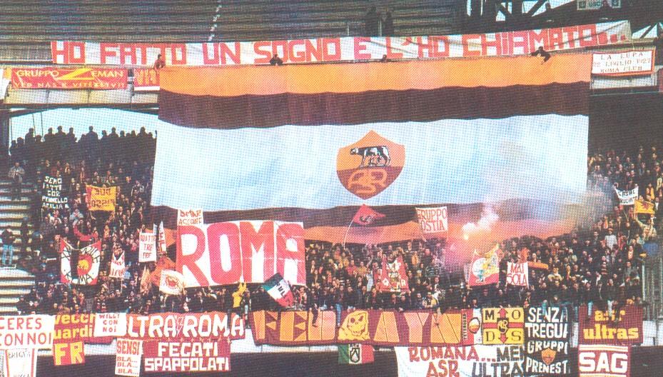 I tifosi della Roma a Torino