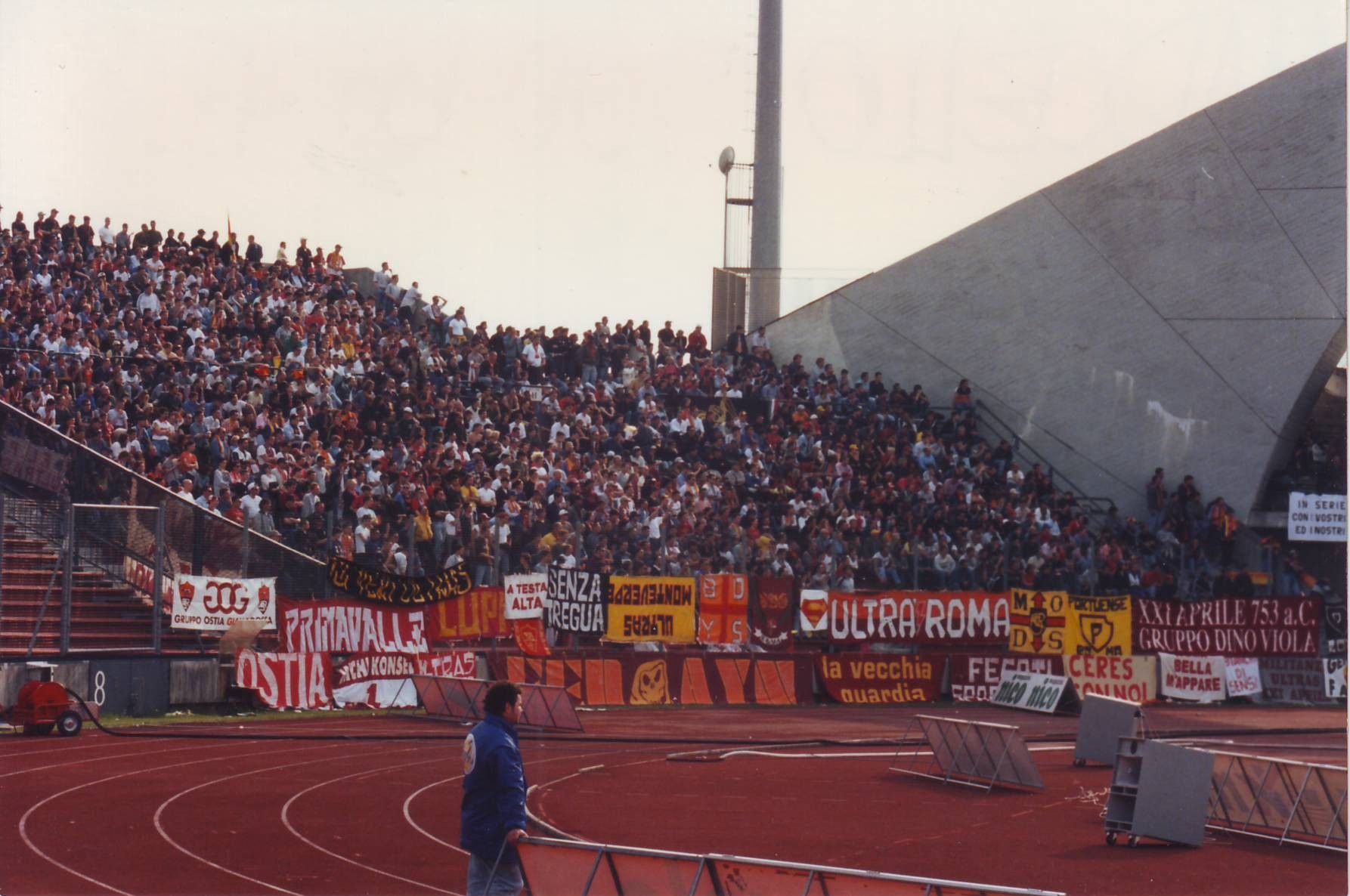 Tifosi della Roma a Udine