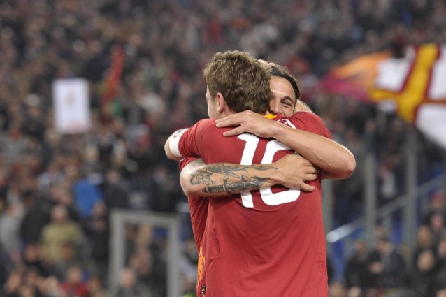 Osvaldo e Totti