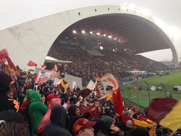 I tifosi della Roma a Udine