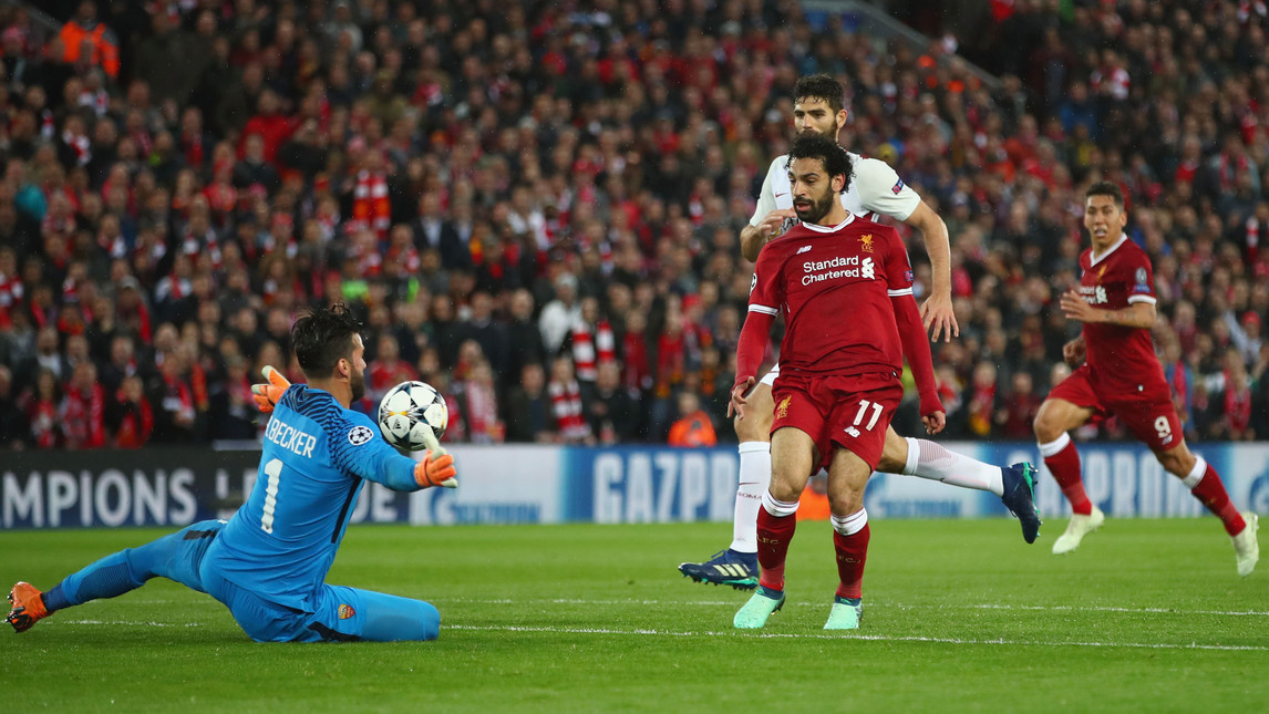 Il secondo gol di Salah