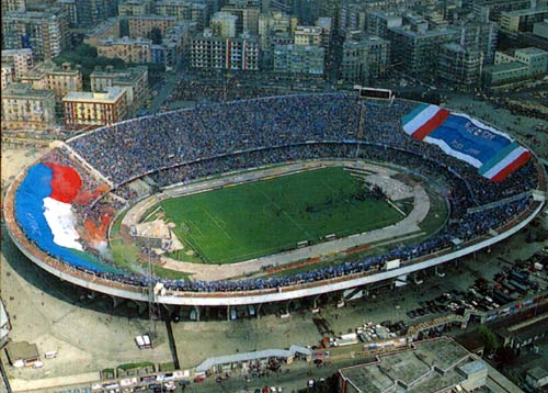 Stadio San Paolo precedente a Italia 90