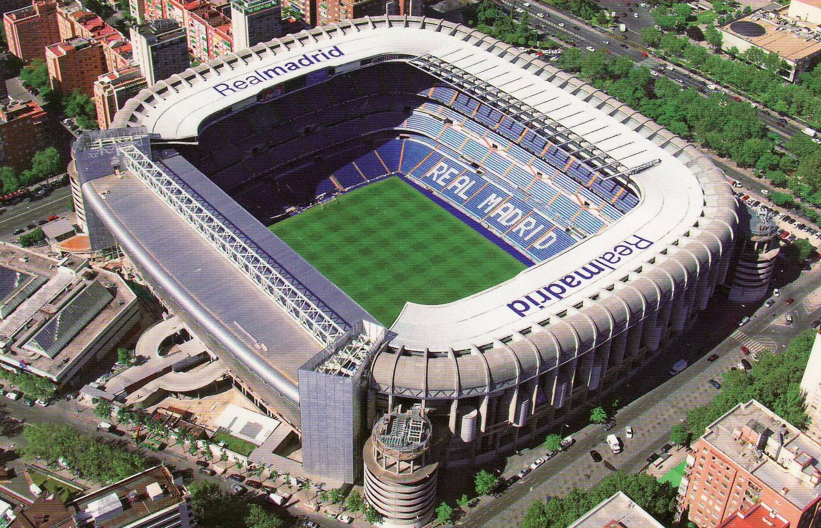 Stadio Santiago Bernabeu di Madrid