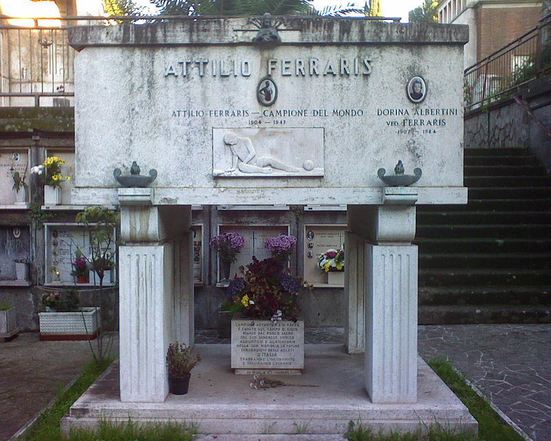 Tomba di Attilio Ferraris